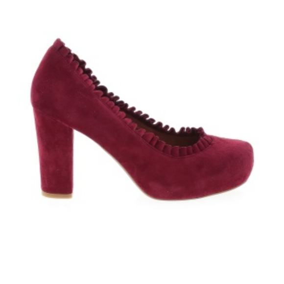 Jeffrey Campbell Wine burgundy Pumps - Picture 7 of 8